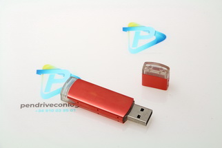 Memoria USB plástico con metal